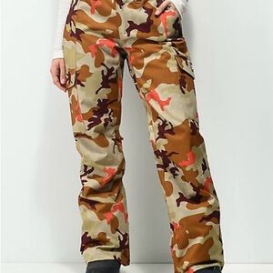 DC Woodland Camo Snowboard Pants